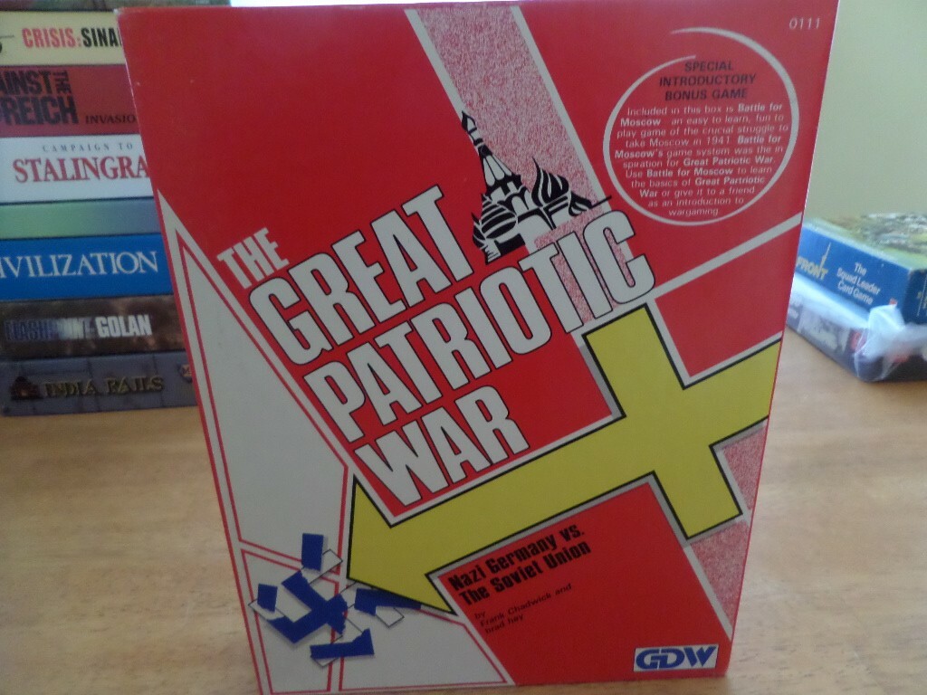 GDW : The Great Patriotic War game – Germany vs. Soviets + Battle for Moscow PU