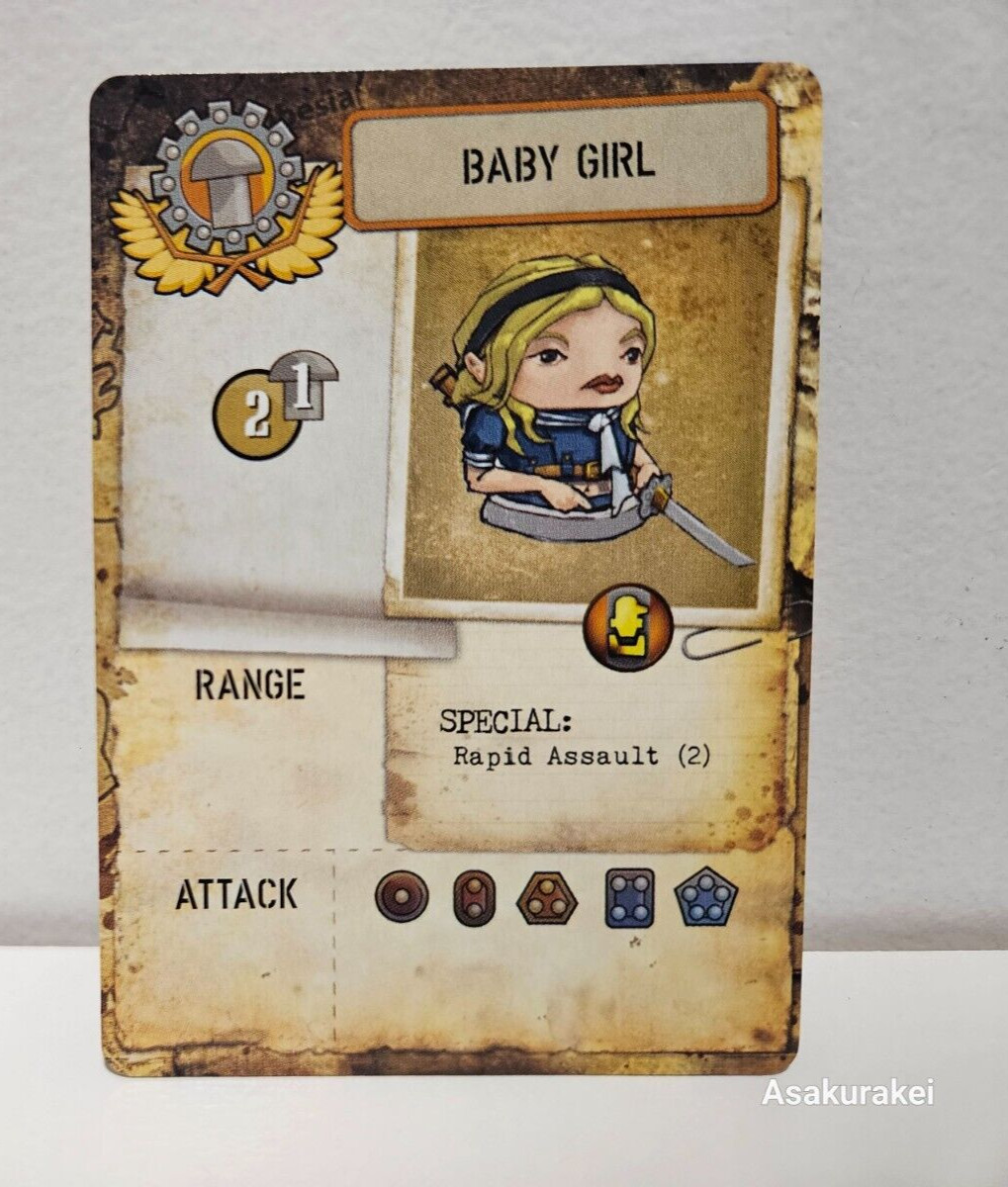 Rivet Wars – Baby Girl (Plug) w/ Card