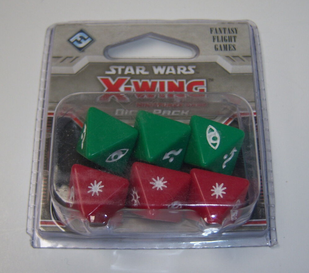 Star Wars X-Wing: Dice Pack SWX10 Brand New SEALED