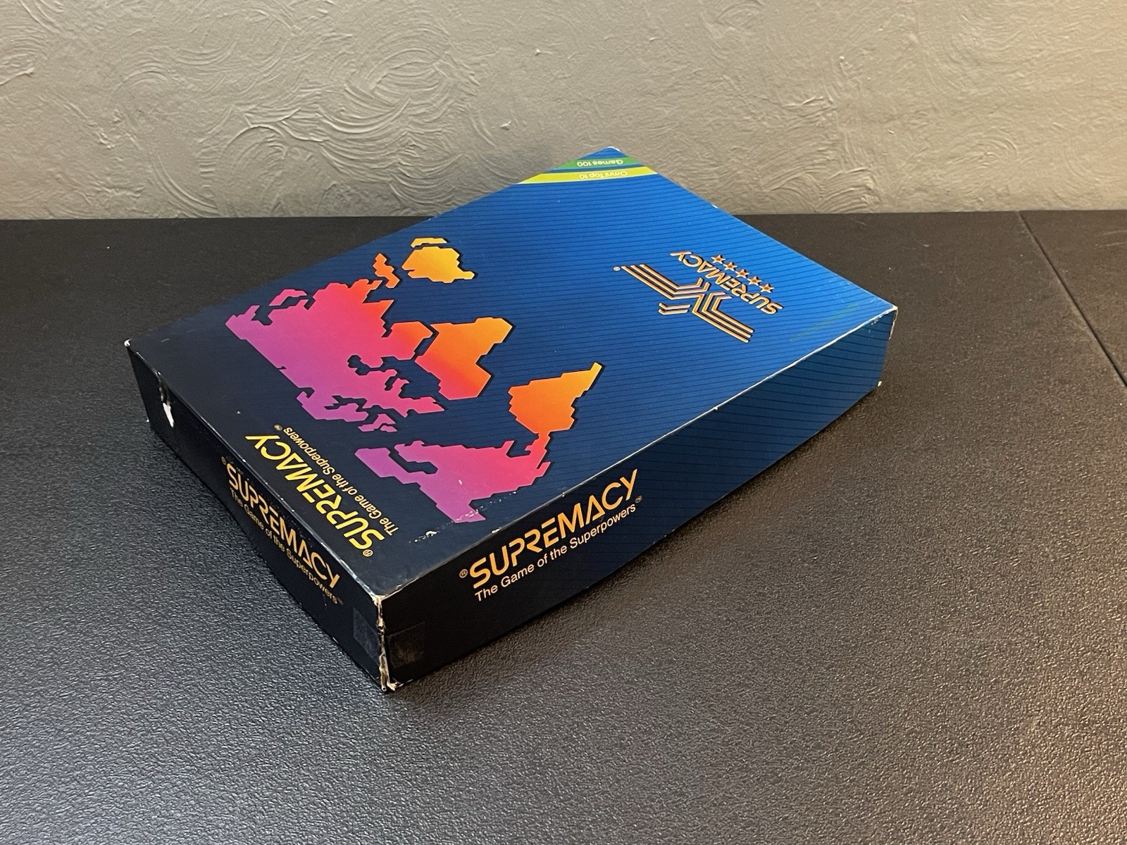 VTG 1986 Supremacy The Game of Superpowers War Strategy Battle COMPLETE FREE S/H