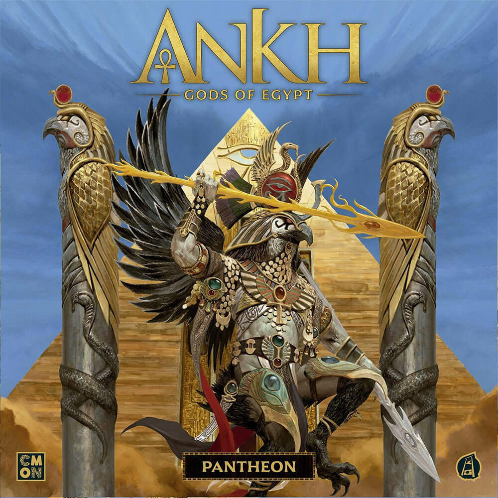 CMON Ankh Gods of Egypt Pantheon Expansion 2 to 5 Players Ages 14 Years and Up