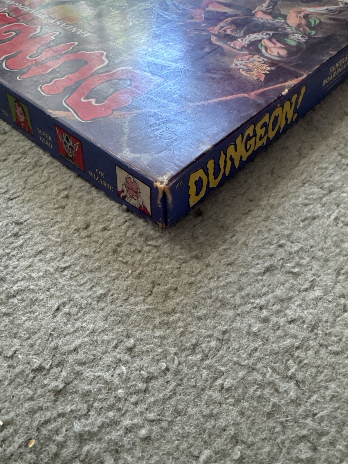 Dungeon! Vintage 1981 TSR Fantasy Boardgame Dungeons & Dragons Era 90% Complete
