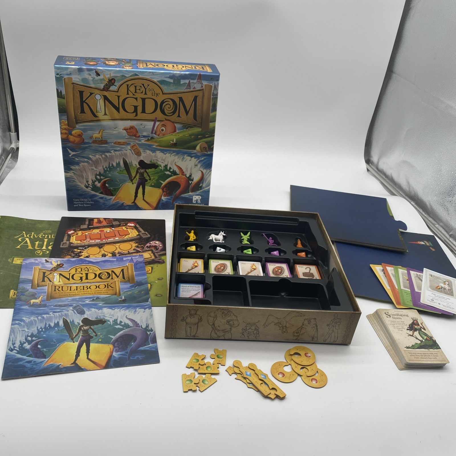 Key to the Kingdom – Restoration Games 2022 – 100% Complete Excellent