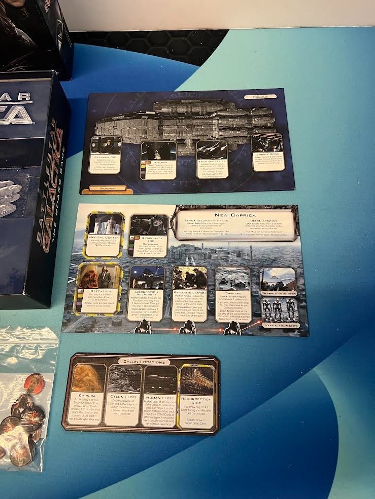 Pegasus Battlestar Galactica The Board Game Expansion Fantasy Flight Games