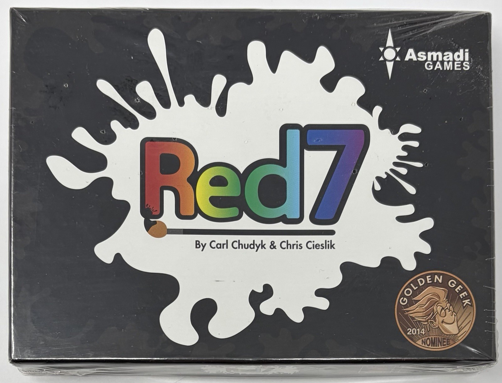 NEW Red7 Card Game by Carl Chudyk & Chris Cieslik Asmadi Golden Geek Nominee