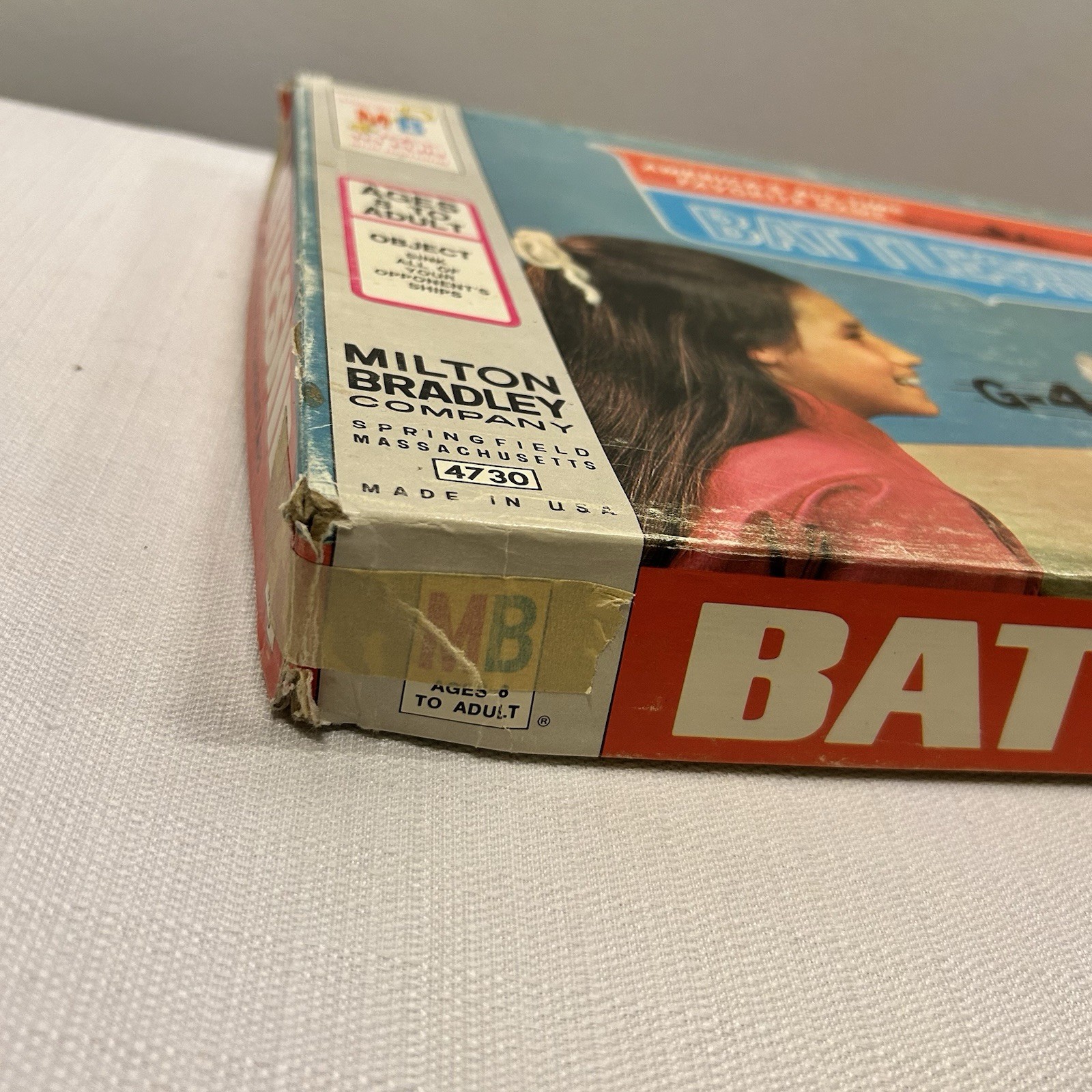 Vtg 1971 Battleship Game by Milton Bradley in Great Condition 100% Complete!