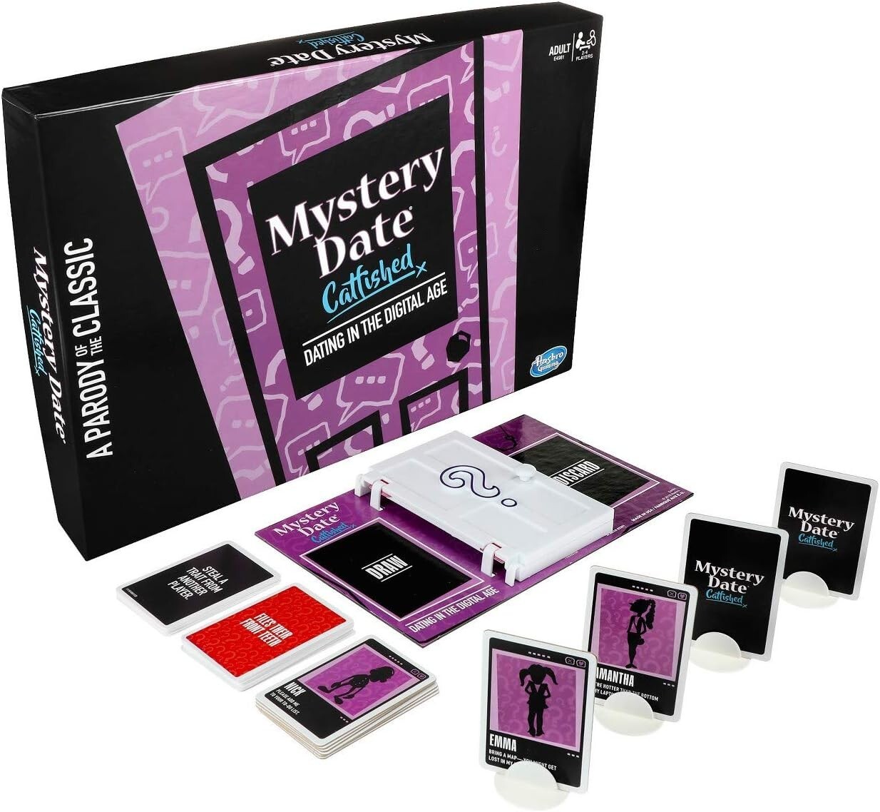 Mystery Date Catfished Adults Parody Board Game (Hasboro Original) SEALED, NEW