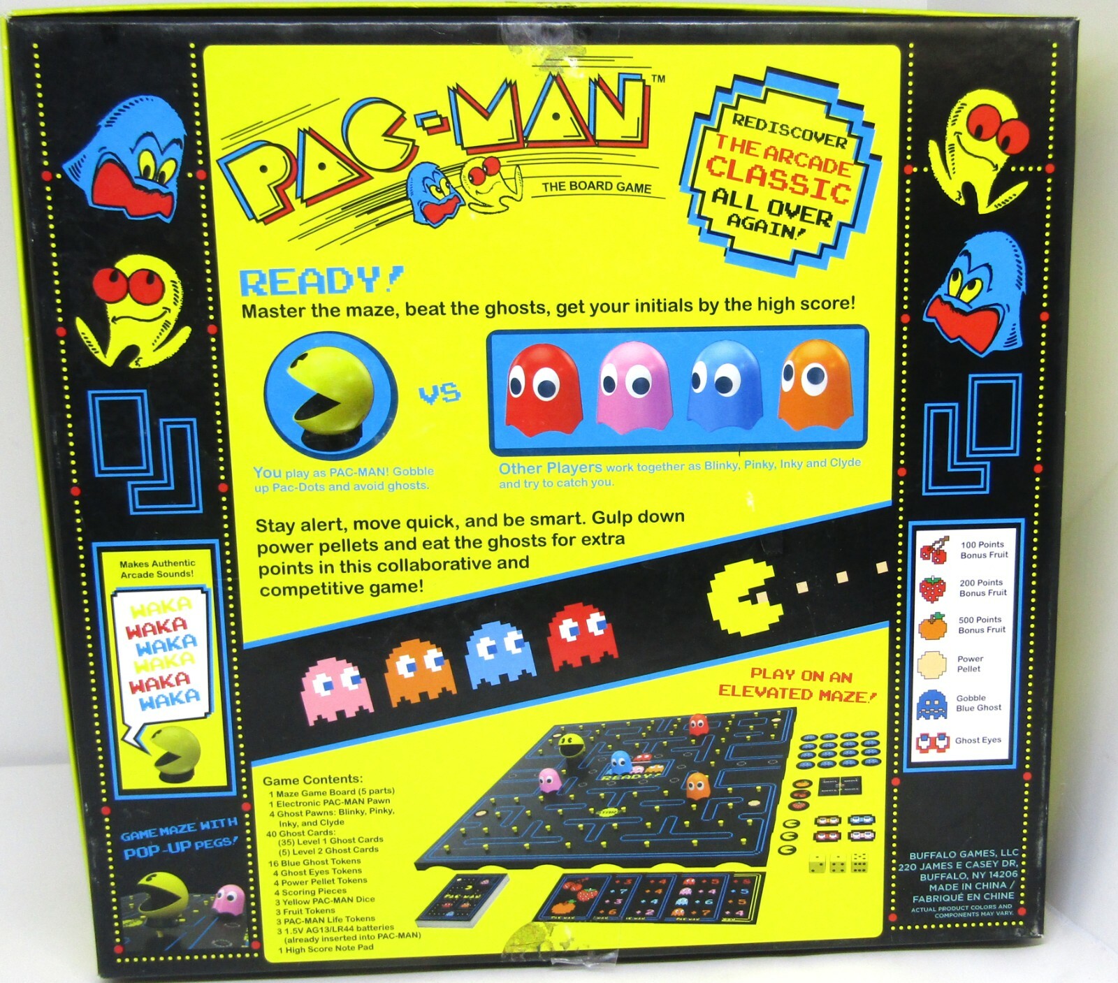Buffalo Games, Pac Man Board Game.