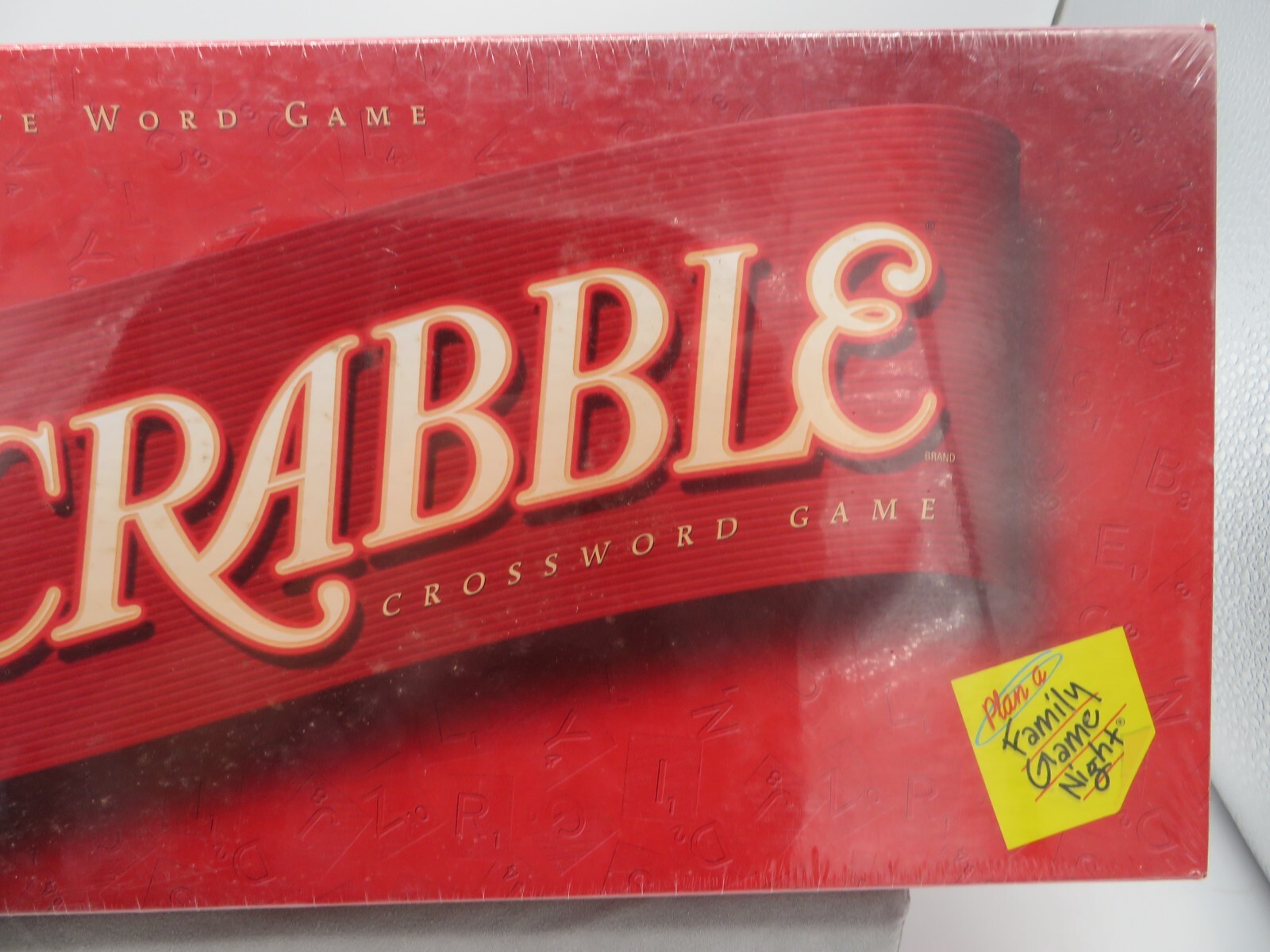 Milton Bradley Scrabble Crossword Board Game 2001 New – Factory Sealed