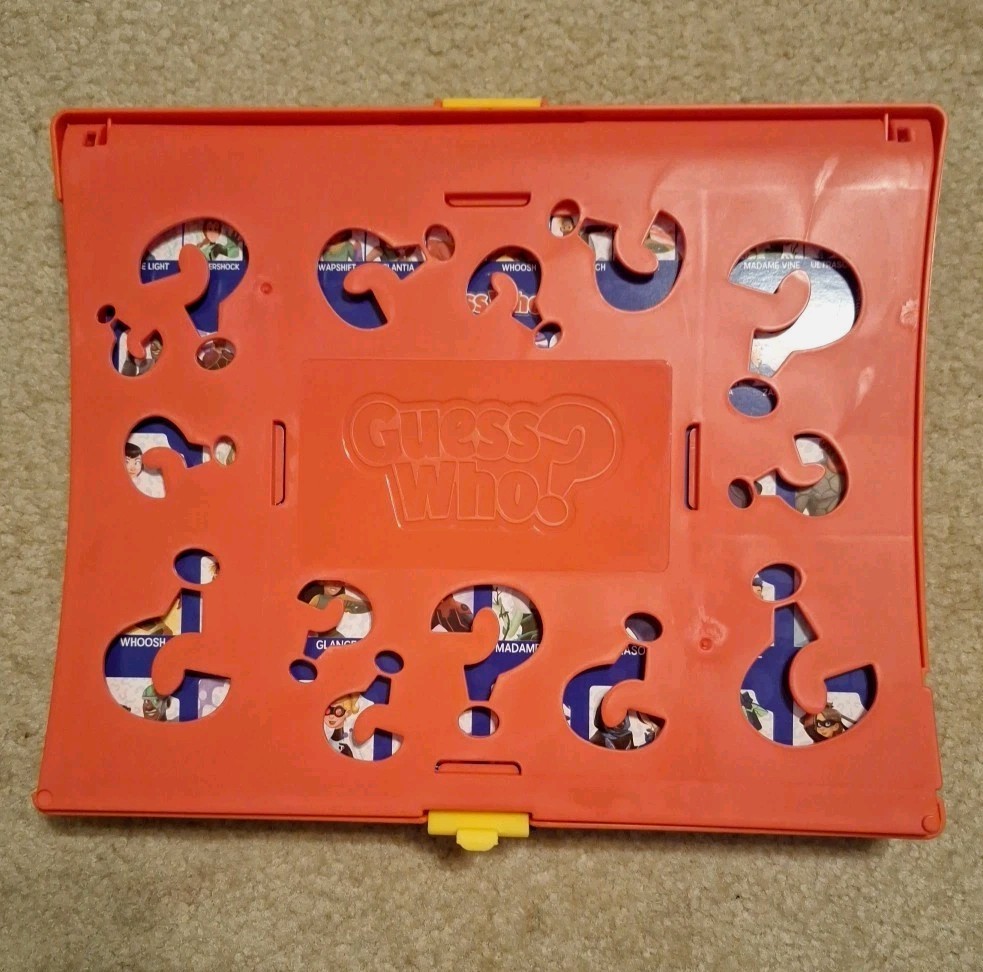 Hasbro Guess Who Game 2022 Yes & No Questions 2 Player Age 6+ Good Condition