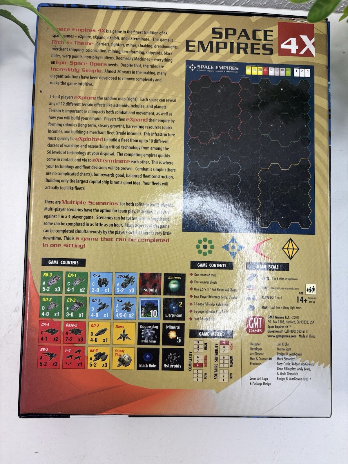 Space Empires 4X (Third Printing) 2017 (GMT Games)