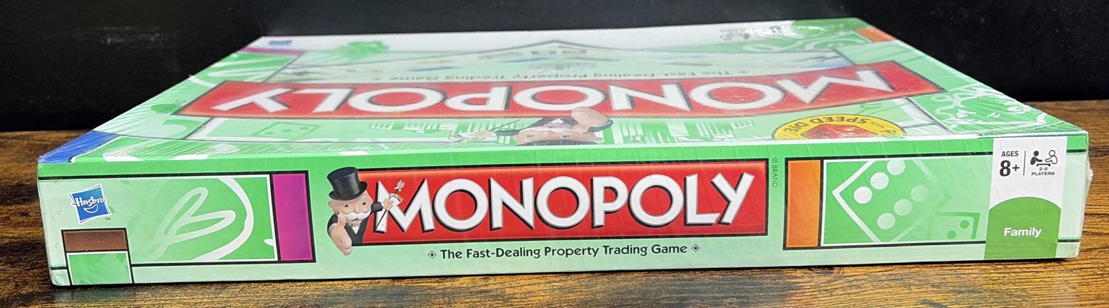 Monopoly Property Trading Board Game Parker Brothers With Speed Die 2009 Sealed