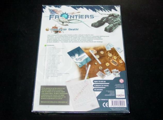 Asmodee Editions : FRONTIERS – Human & Alien Liberty or Death! Game (EX)