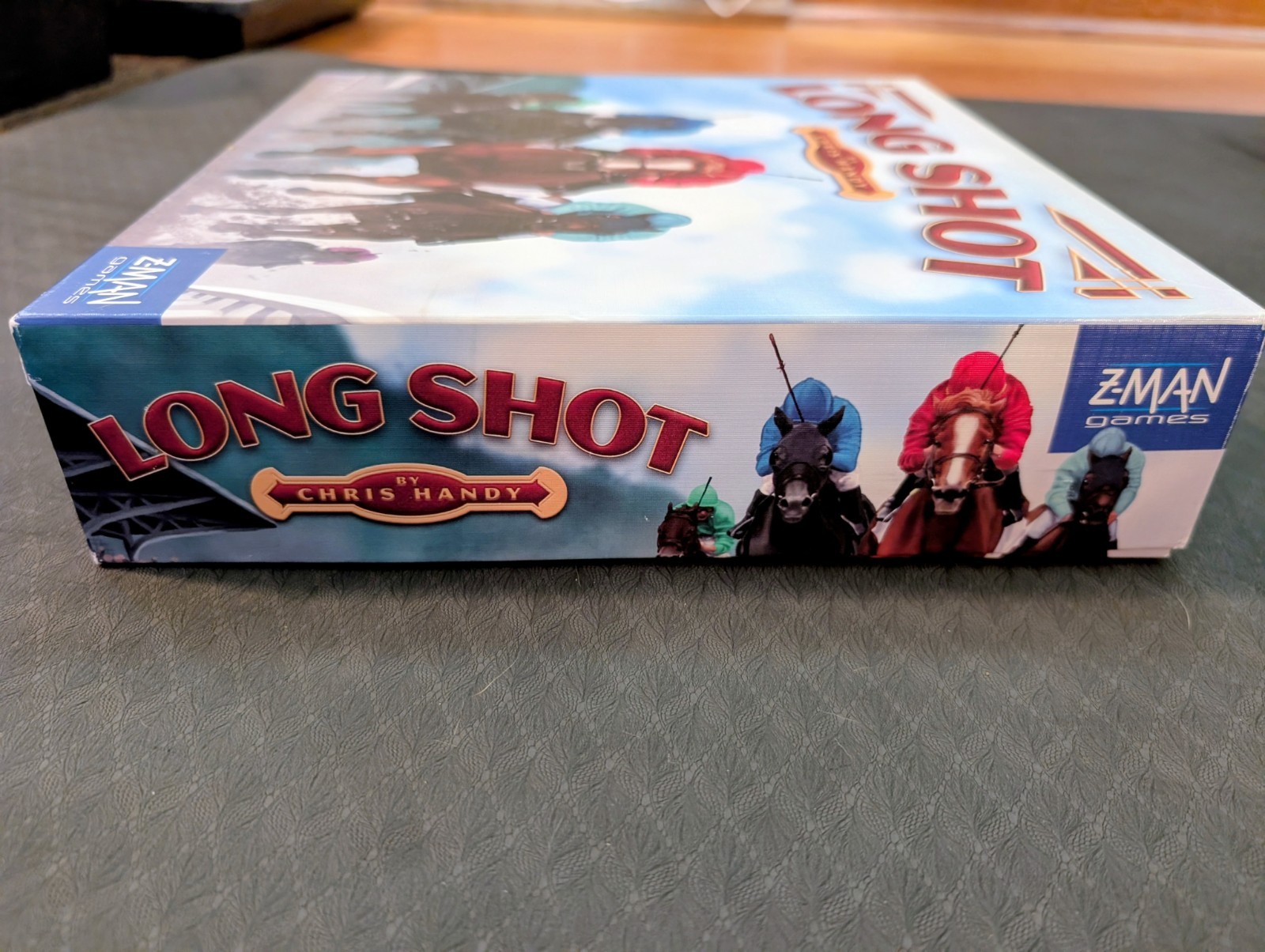 Long Shot The Horse Racing Board Game (2009) by Z-Man 3-8 Players 60 Minutes
