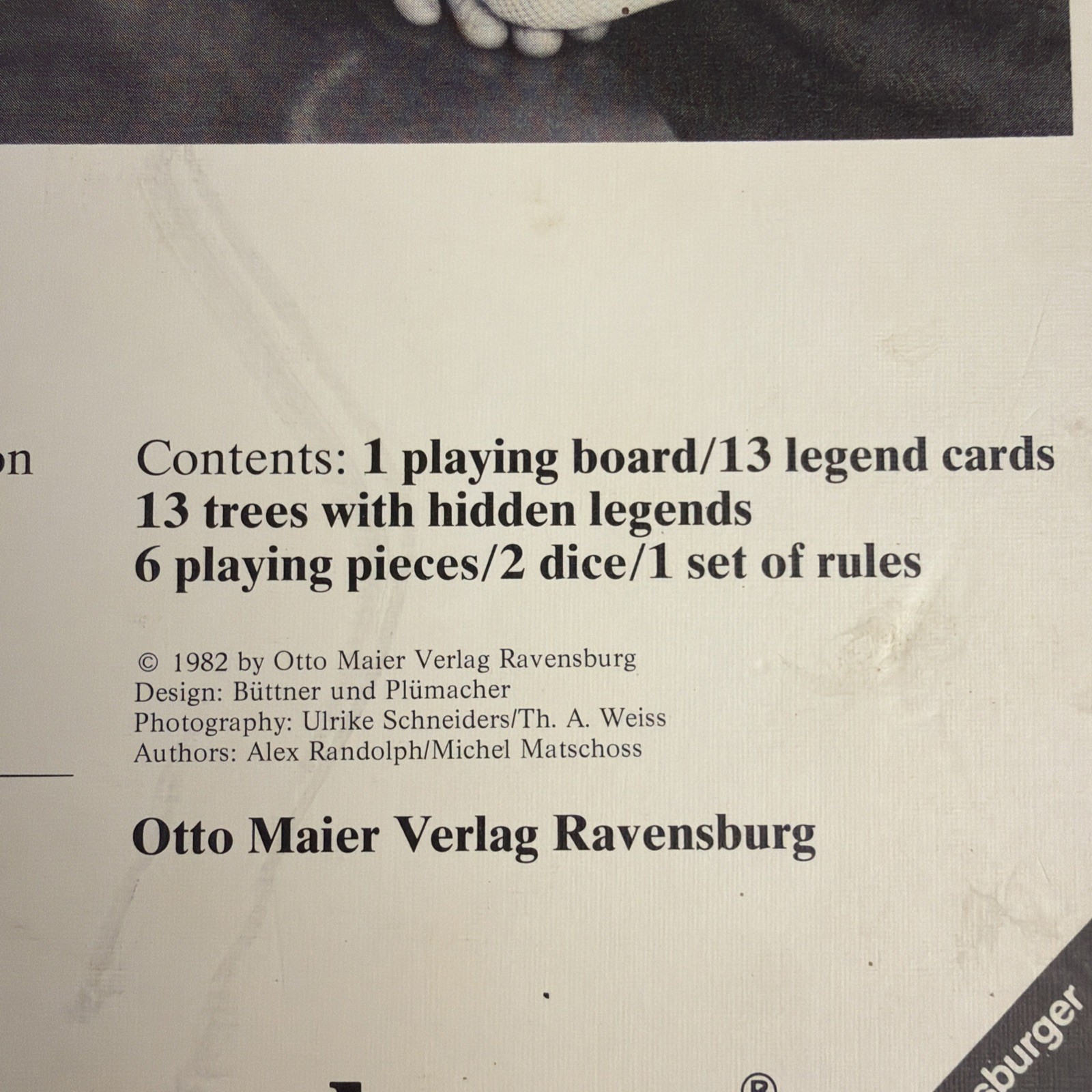 Vintage Enchanted Forest Board Game Ravensburger 1982 First Edition Complete