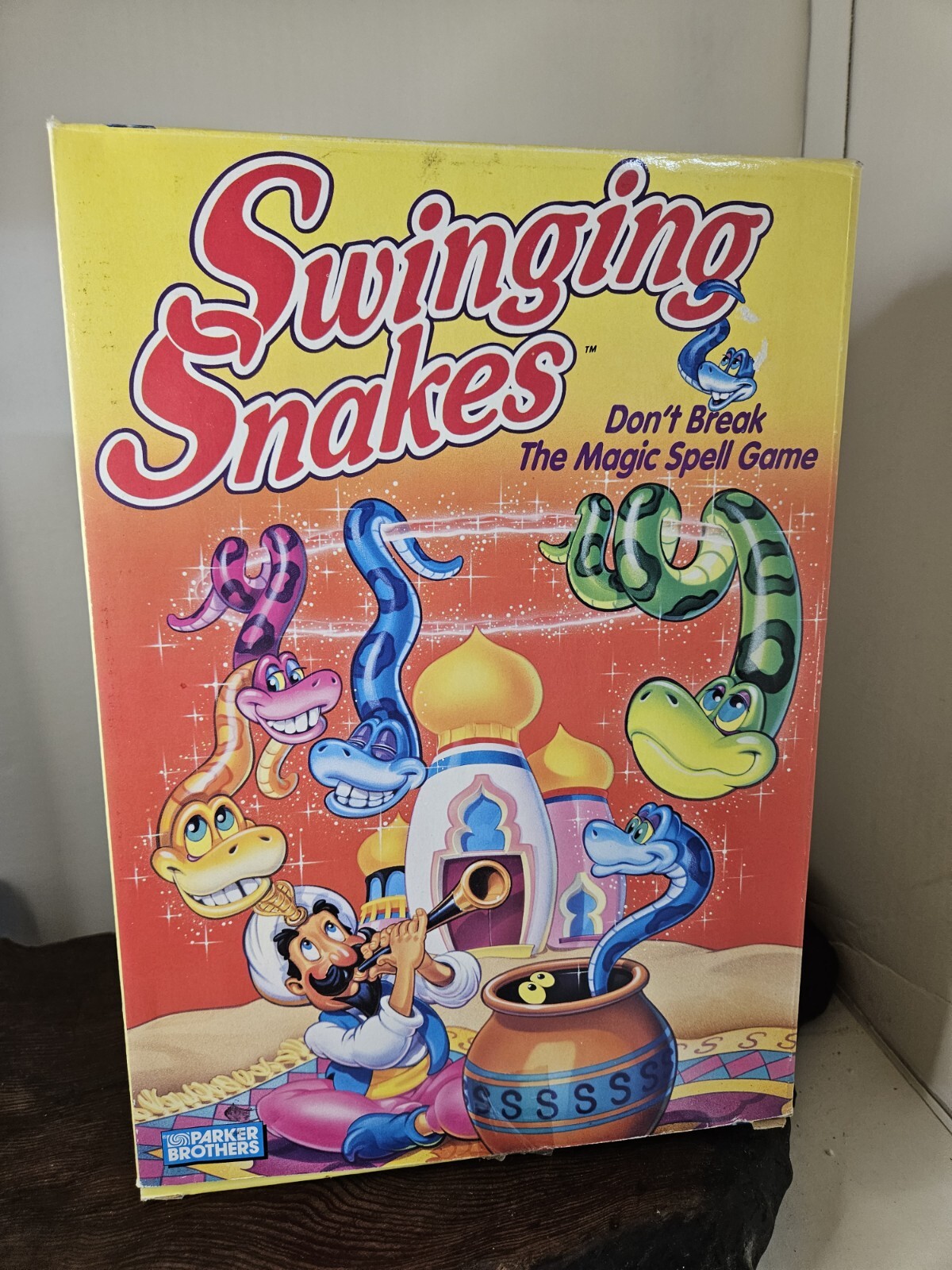 Vintage 1993 Parker Brothers Game Swinging Snakes Complete