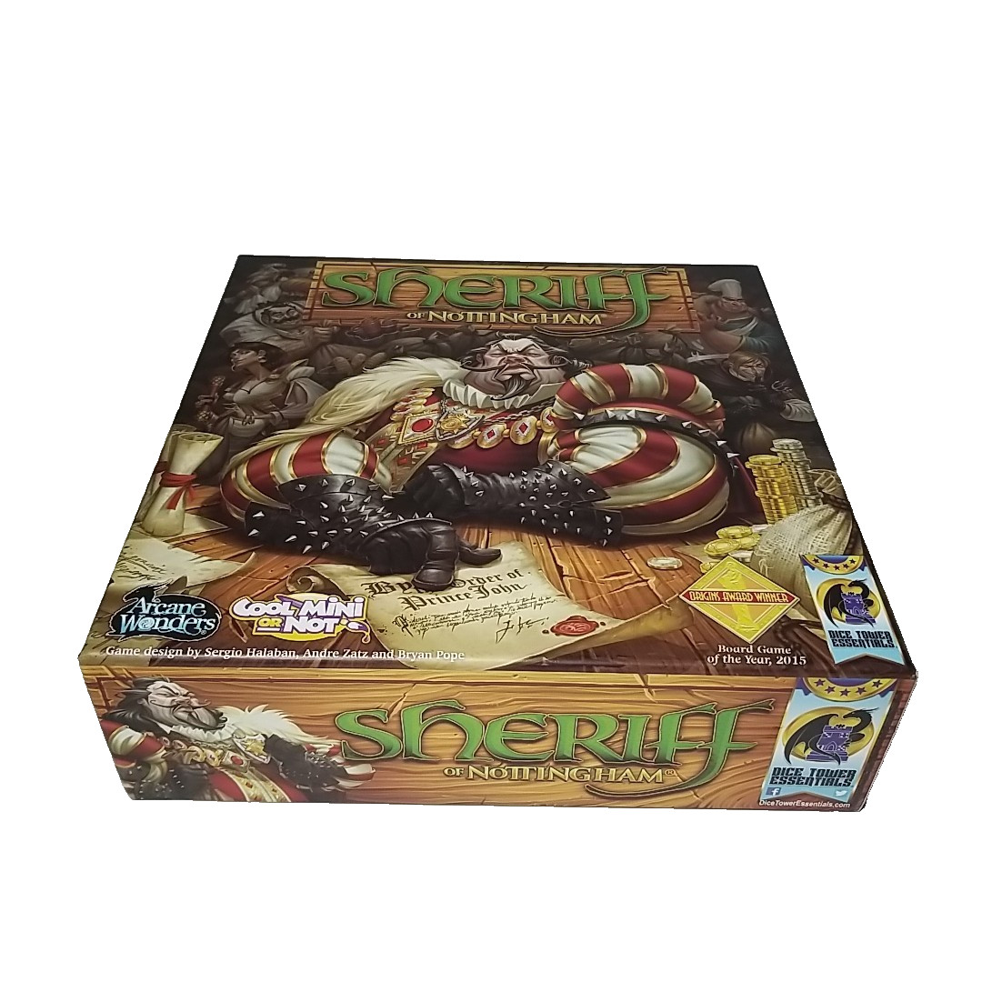 COMPLETE – Sheriff of Nottingham – Arcane Wonders – Board Game Of The Year 2015