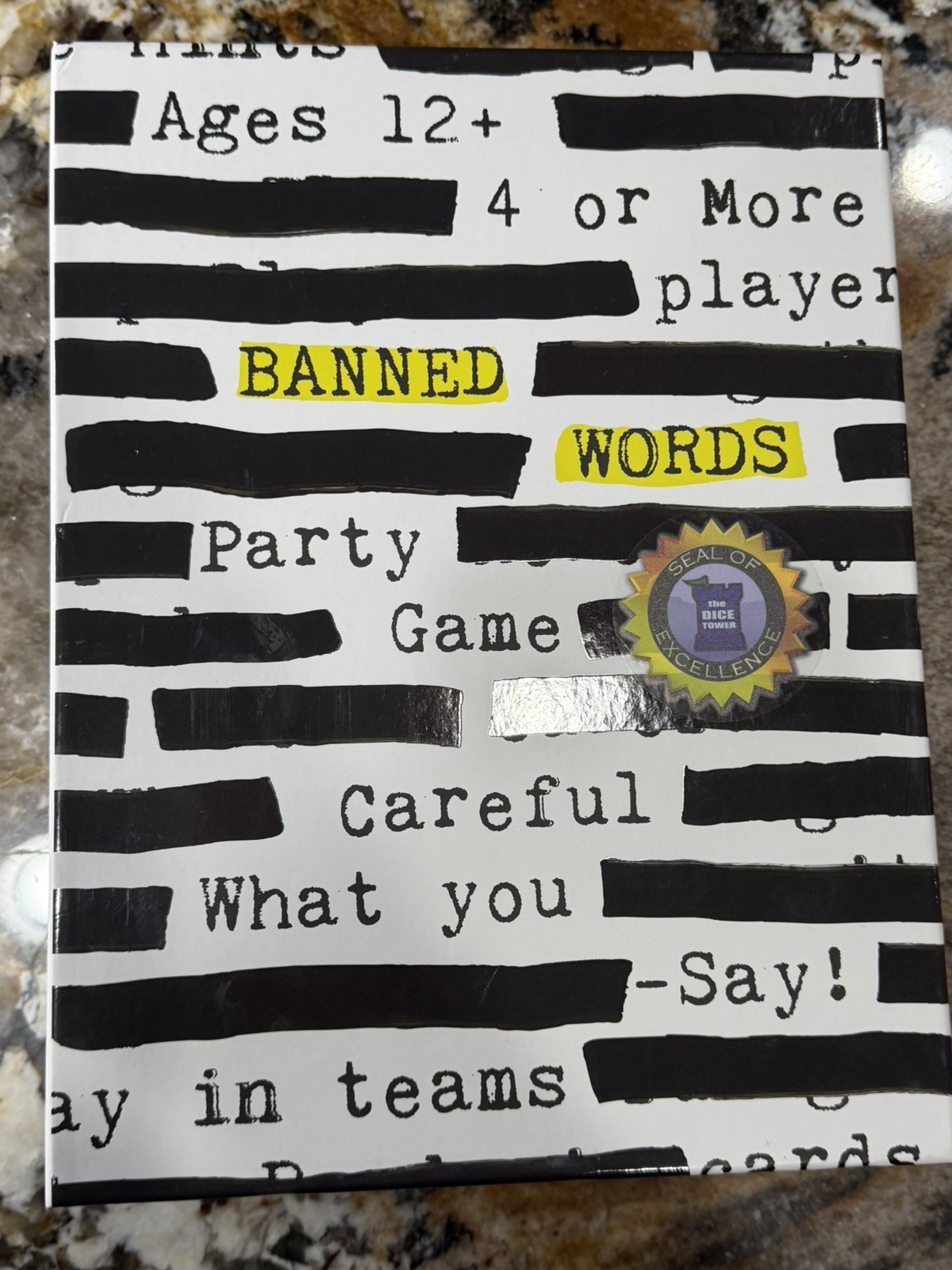 Banned Words Party Game COMPLETE Wonder Forge 2017