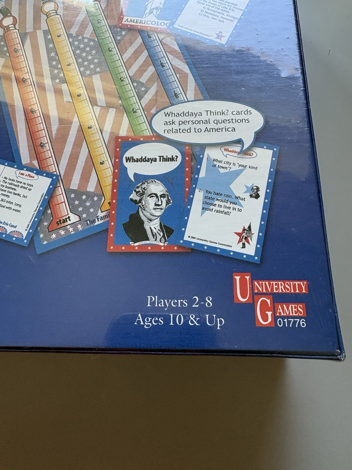 America’s Spirit The Family Game for Patriotic Americans Board Game, 01776