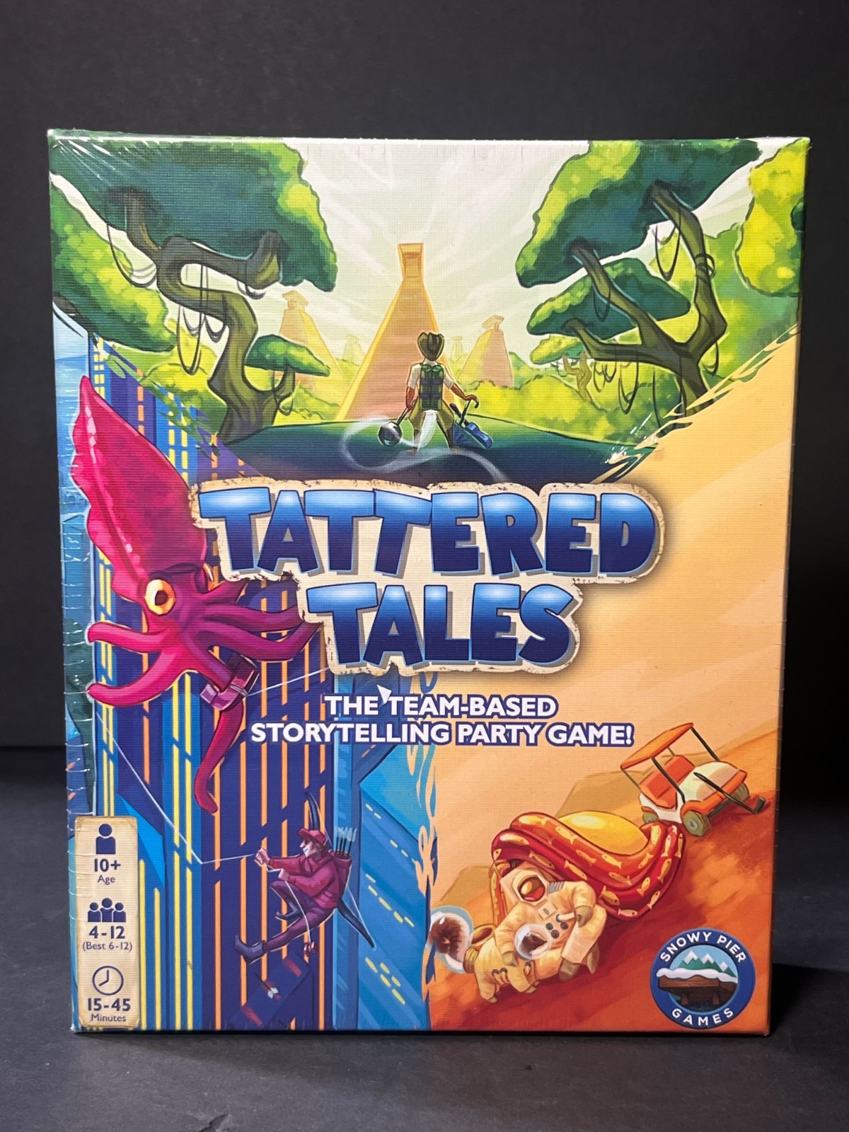 Tattered Tales – Team Based Storytelling Party Game by Snowy Pier Games SEALED