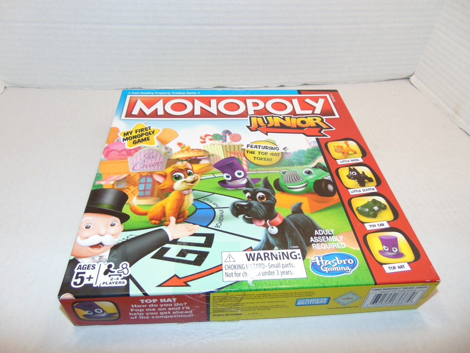 Hasbro Monopoly VINTAGE Junior Jr Game My First Monopoly