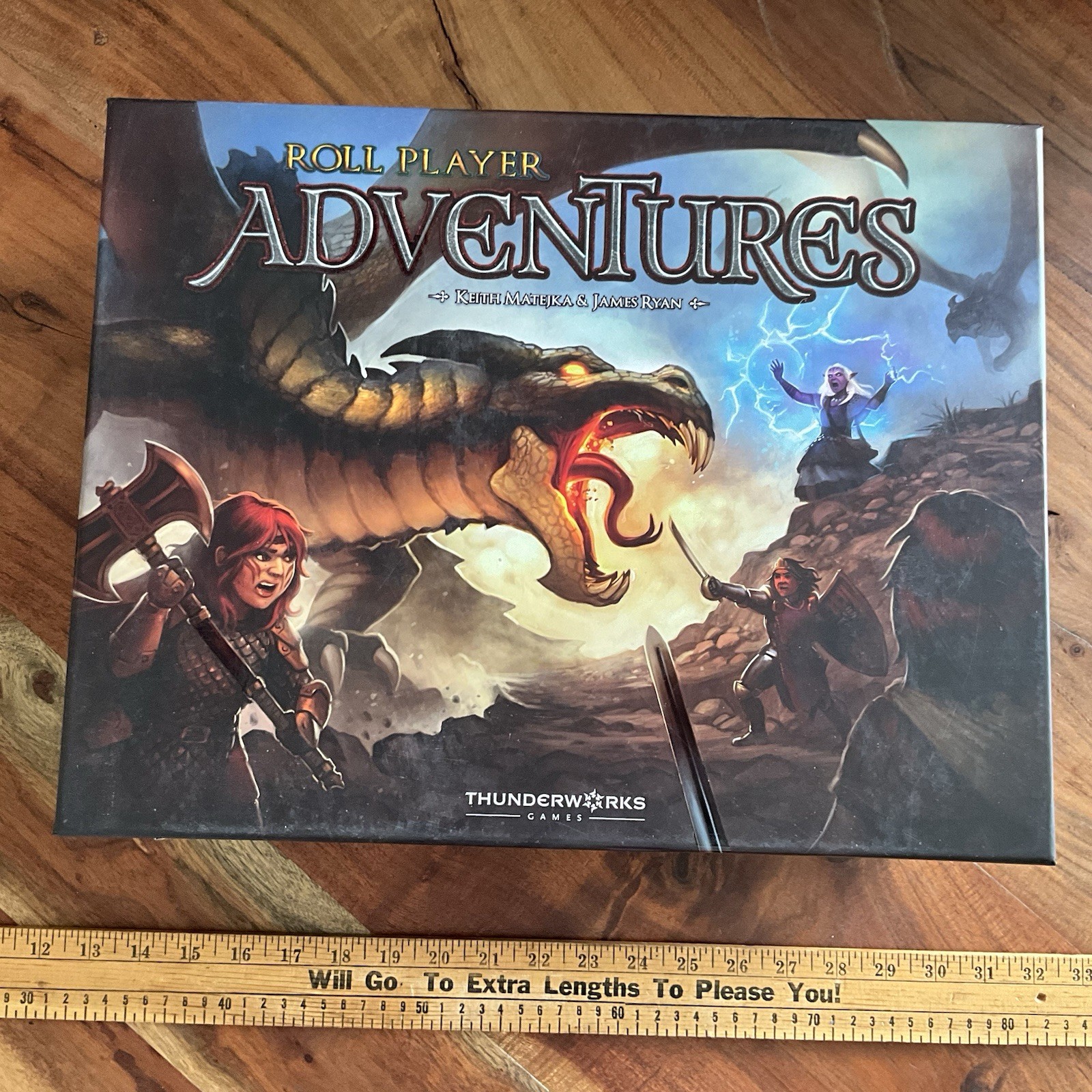 Thunderworks Dice Game Roll Player Adventures Adult Owned Gently Used