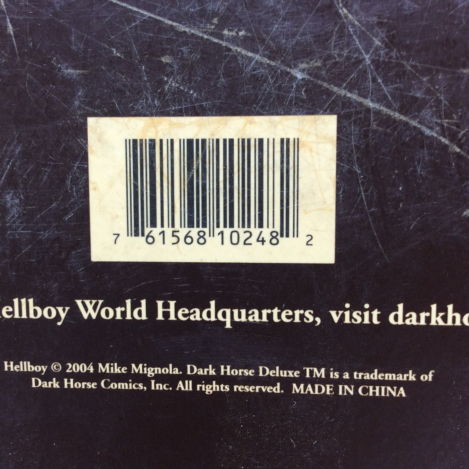 Darkhorse Deluxe HELLBOY TALKING BOARD 2004 Box Shows Wear – See Photos (Ouija)