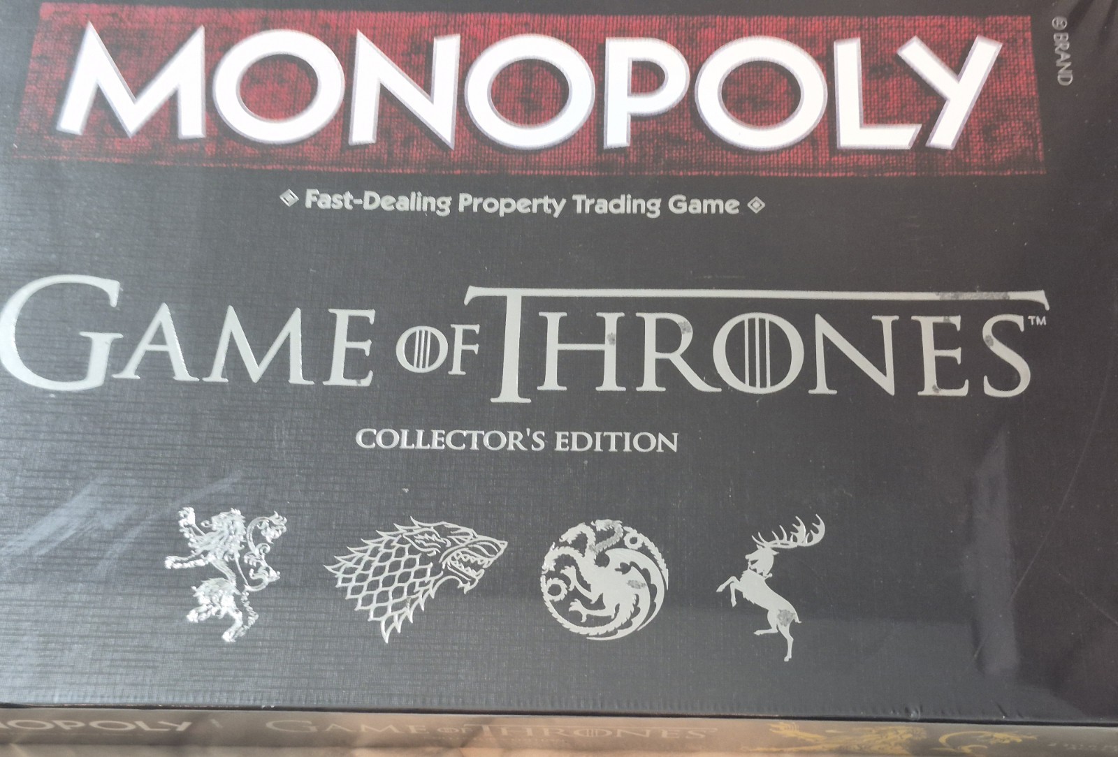 Monopoly Game of Thrones Collector’s Edition – Factory Sealed NEW