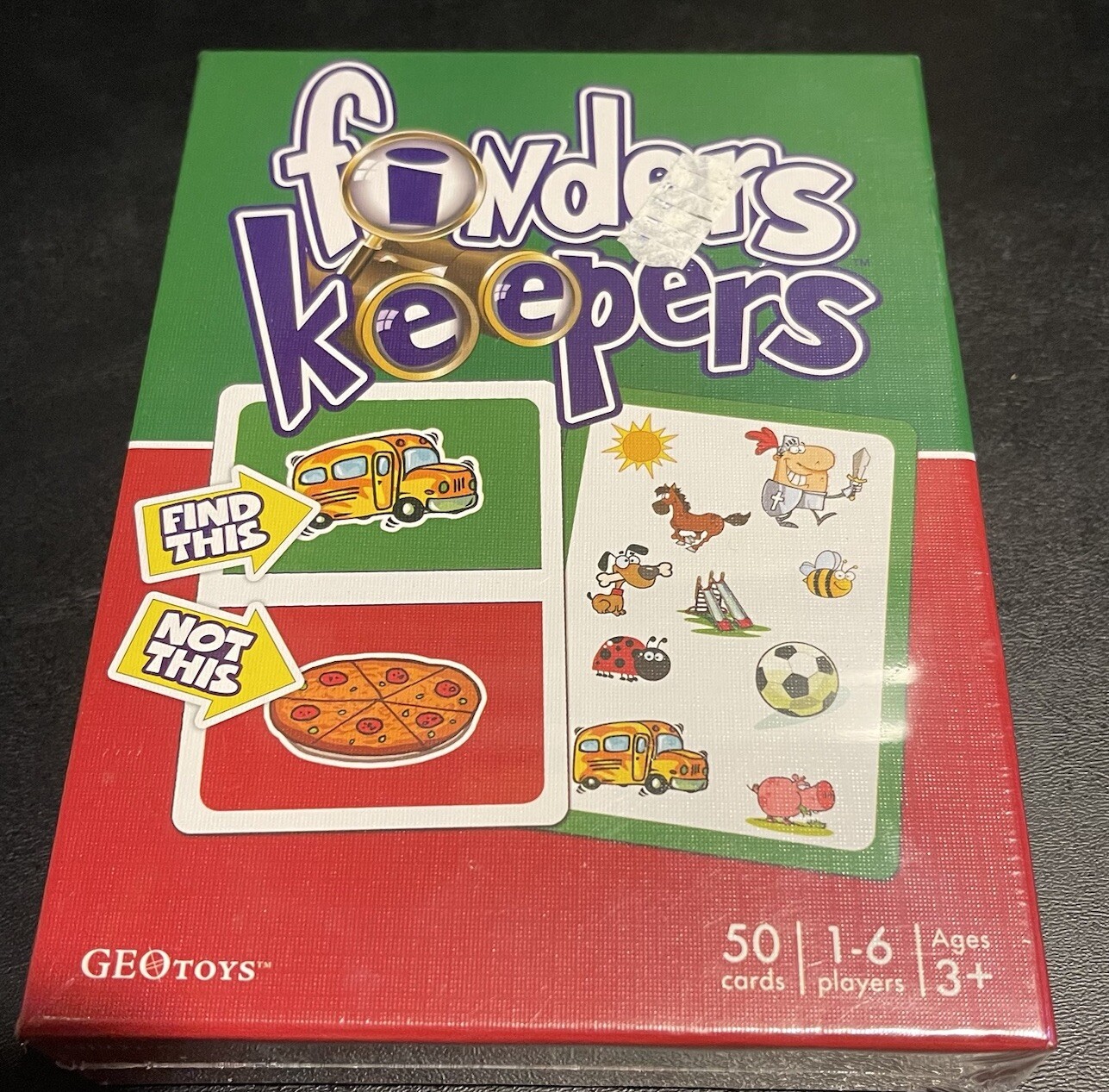 Geotoys Finders Keepers – Educational Children’s Game for Hand-Eye Coordination