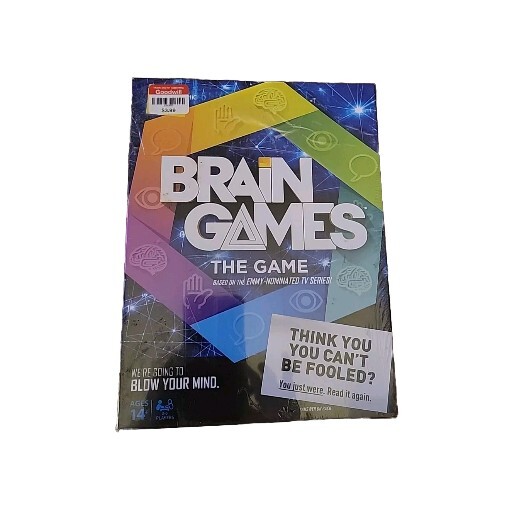 Brain Games Board Game By National Geographic Family Game Ages 14+ New Sealed