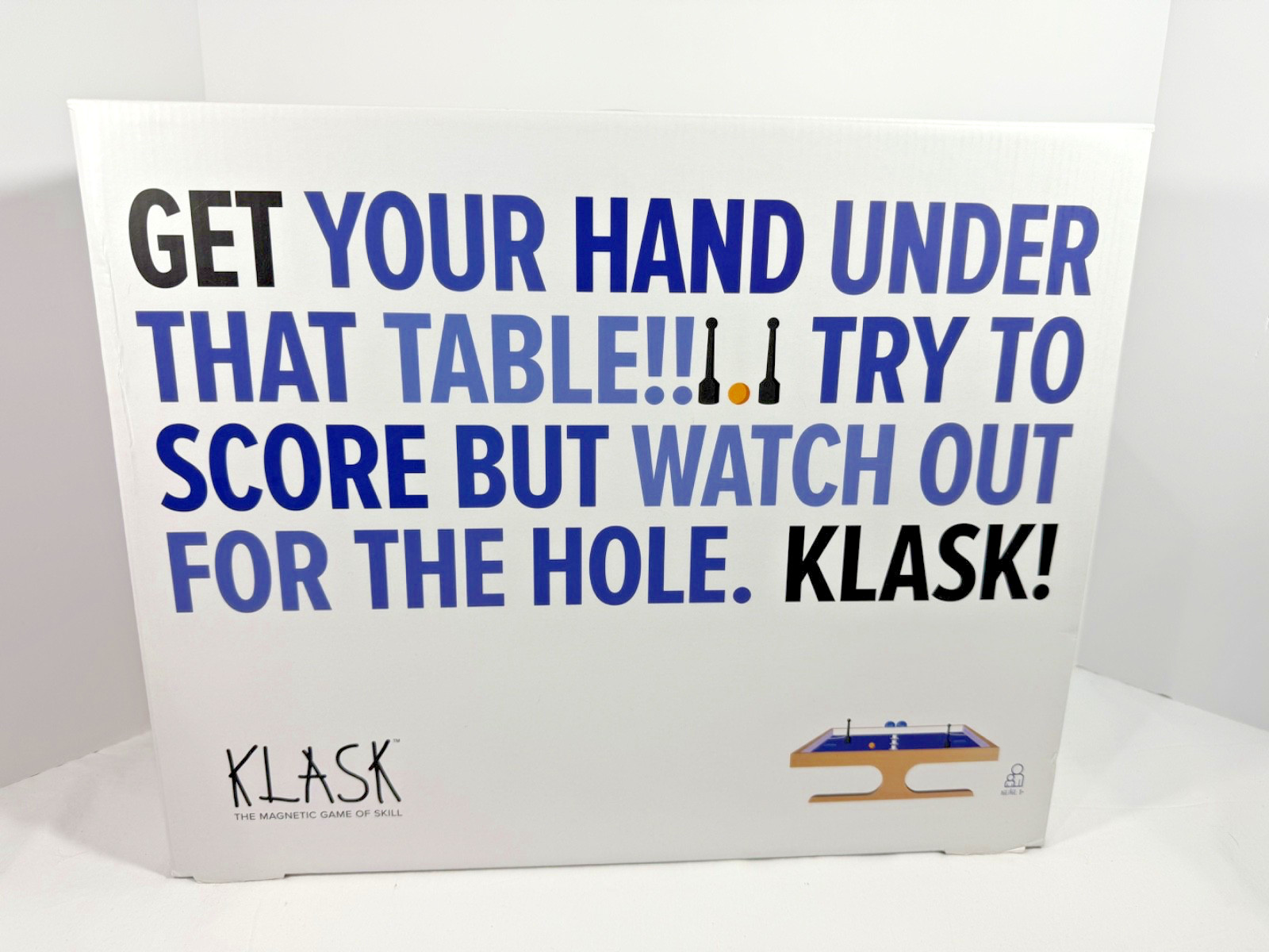 Klask: The Game of Magnetic Skill dexterity board game – complete!