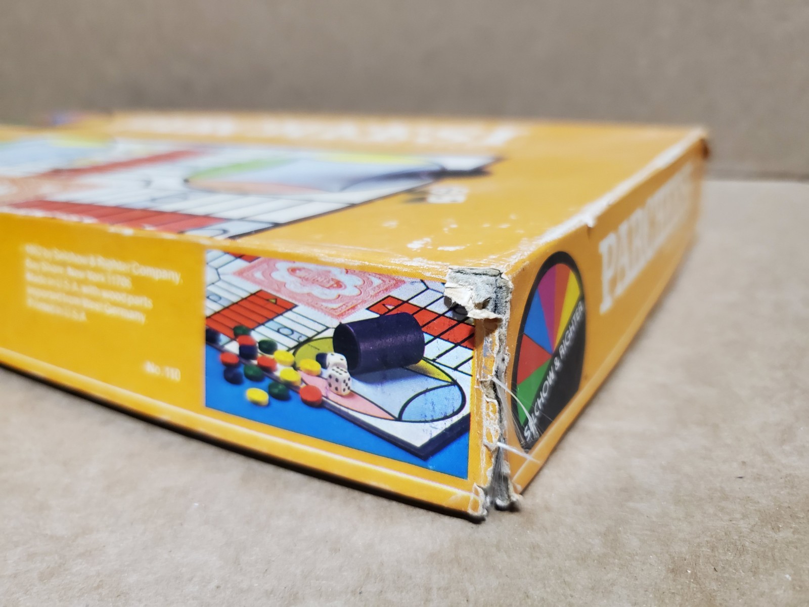 Parcheesi 1982 Vintage Royal Game of India Selchow & Righter Complete