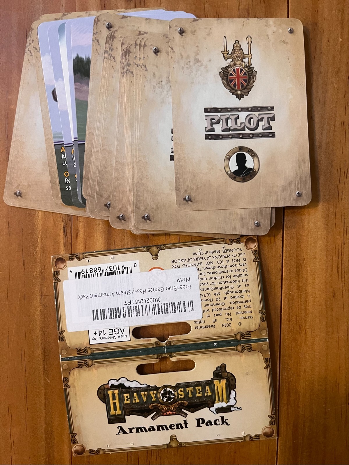 Heavy Steam Strategy Steampunk game Greenbrier Games with both expansions