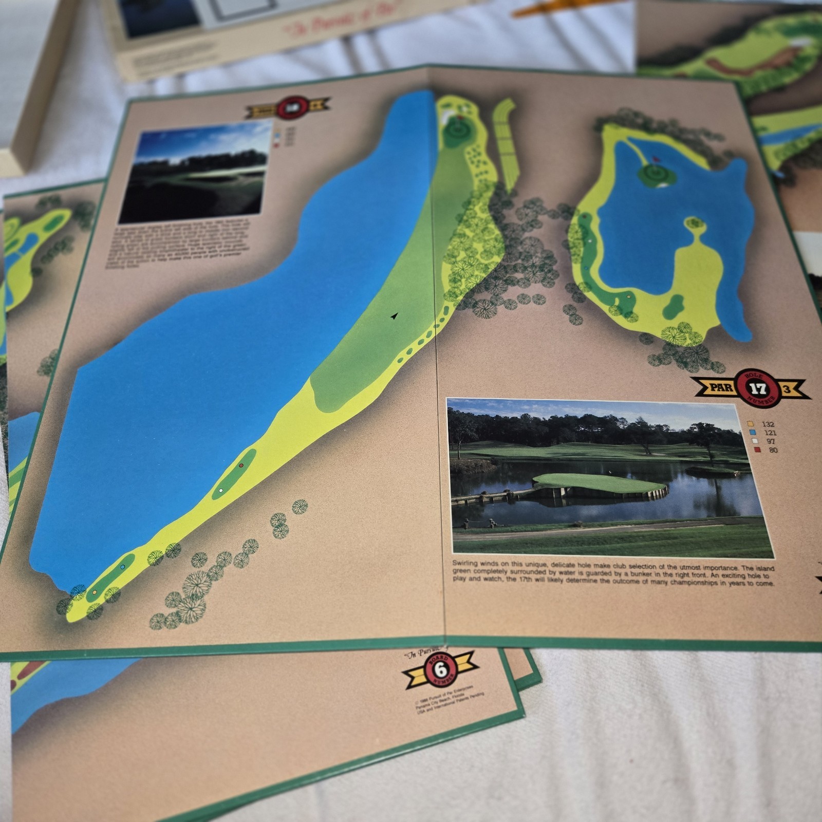 COMPLETE IN PURSUIT OF PAR TPC Tournament Players Club Sawgrass 1988 GOLF Game