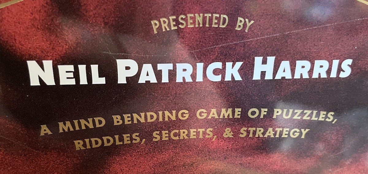 AMAZED The Game Neil Patrick Harris Theory11 NEW SEALED Puzzles Riddles Strategy