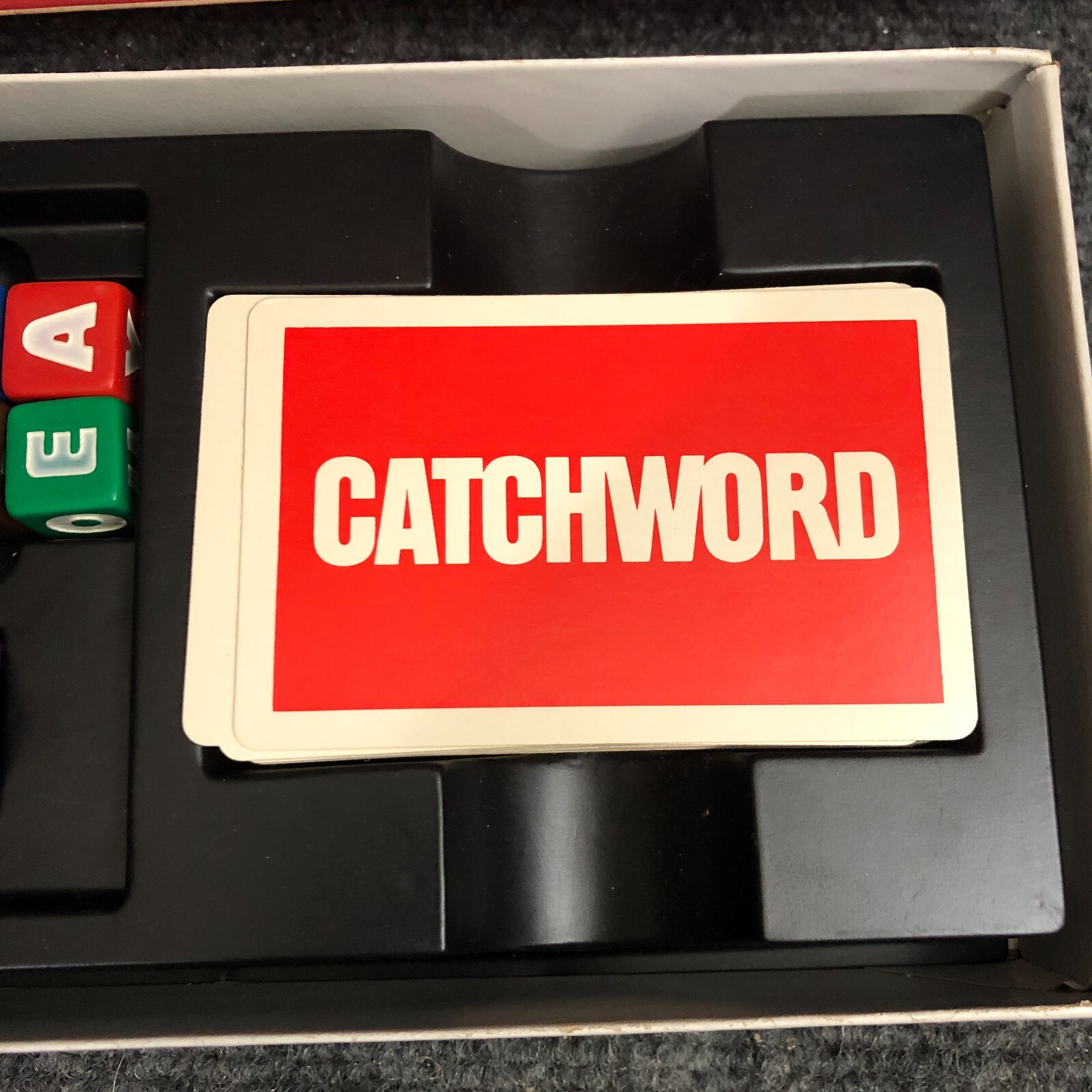 CATCHWORD From The Makers Of UNO Vintage 1982 Word Game #1010 Complete