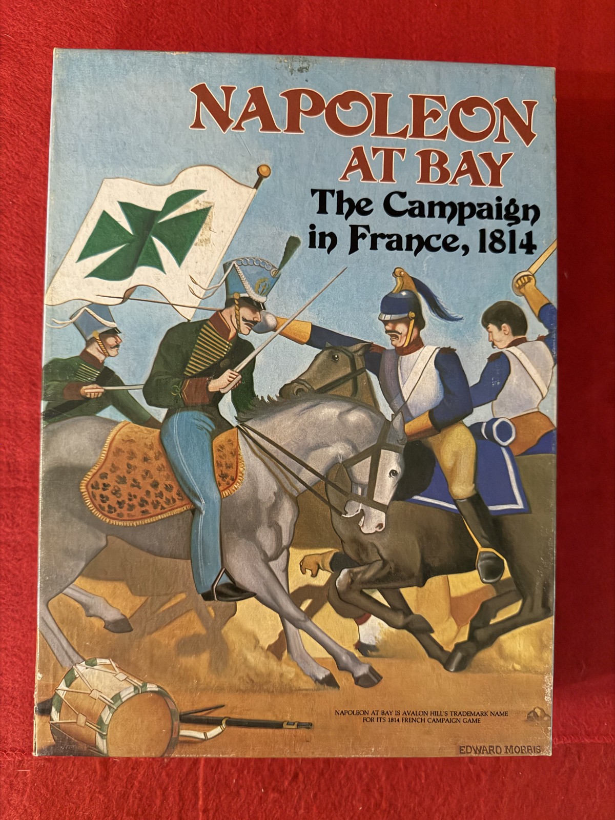 Avalon Hill 1983 : Napoleon At Bay – Campaign in France, 1814 UNPUNCHED