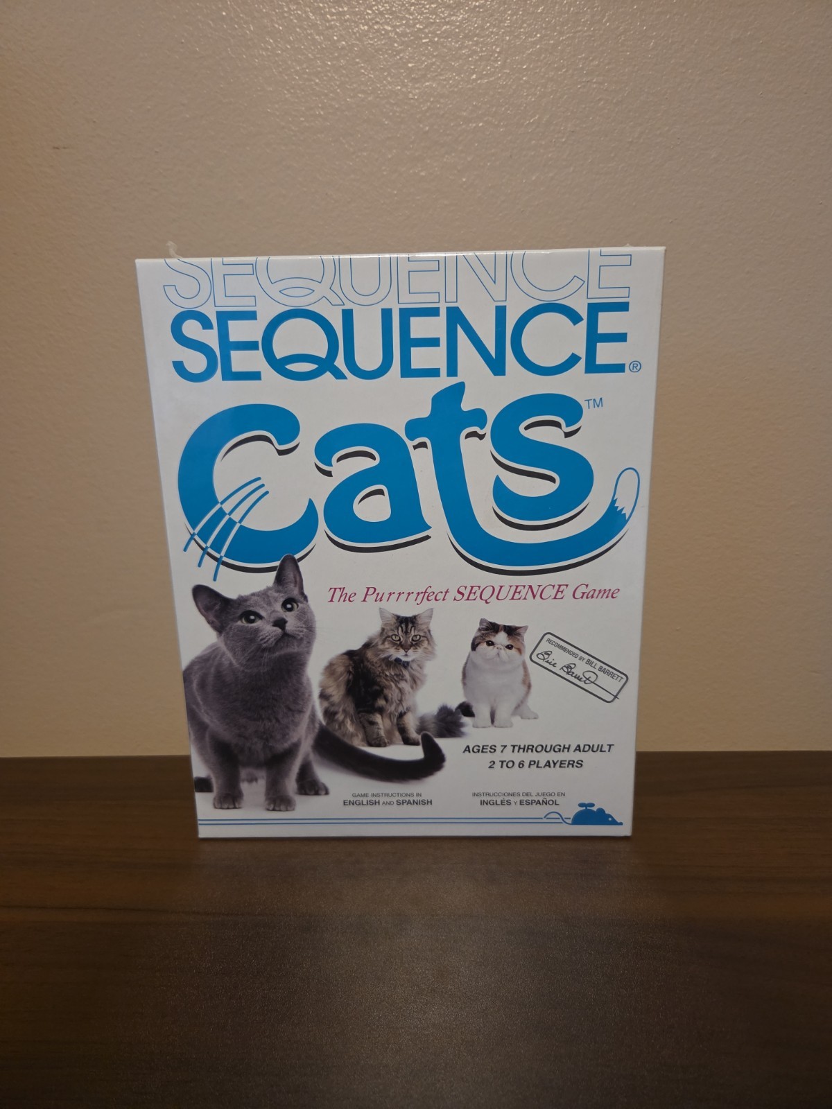 Brand New Sealed Sequence Cats Jax Board Game – 2 To 6 Players – 2013
