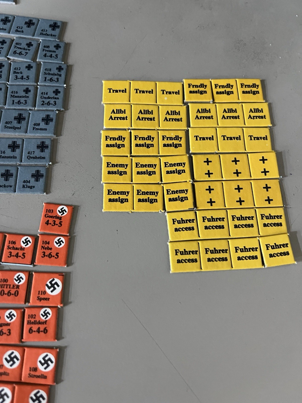 The Plot To Assassinate Hitler Board Game. SPI. Complete. KAS-1030.