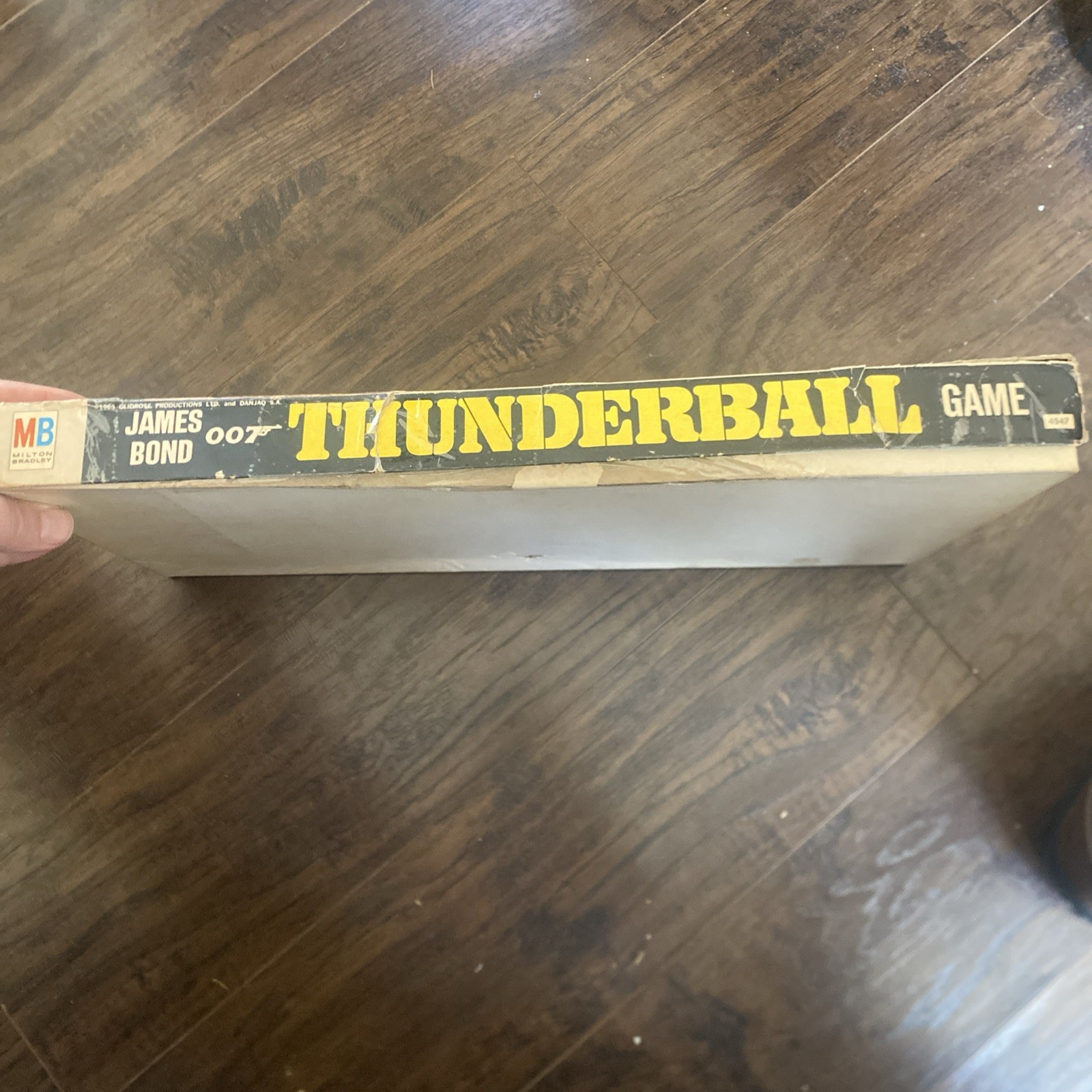Vintage 1965 James Bond 007 Thunderball Milton Bradley Board Game H2