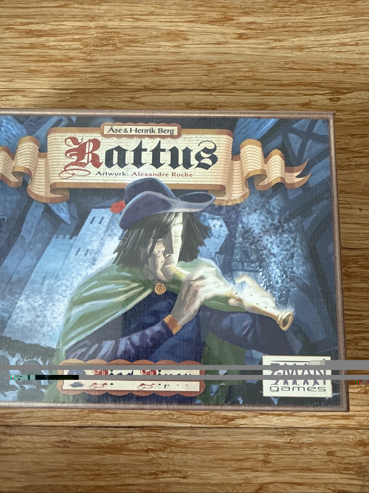 Z-Man Boardgame Rattus – Pied Piper Expansion Box. New Sealed