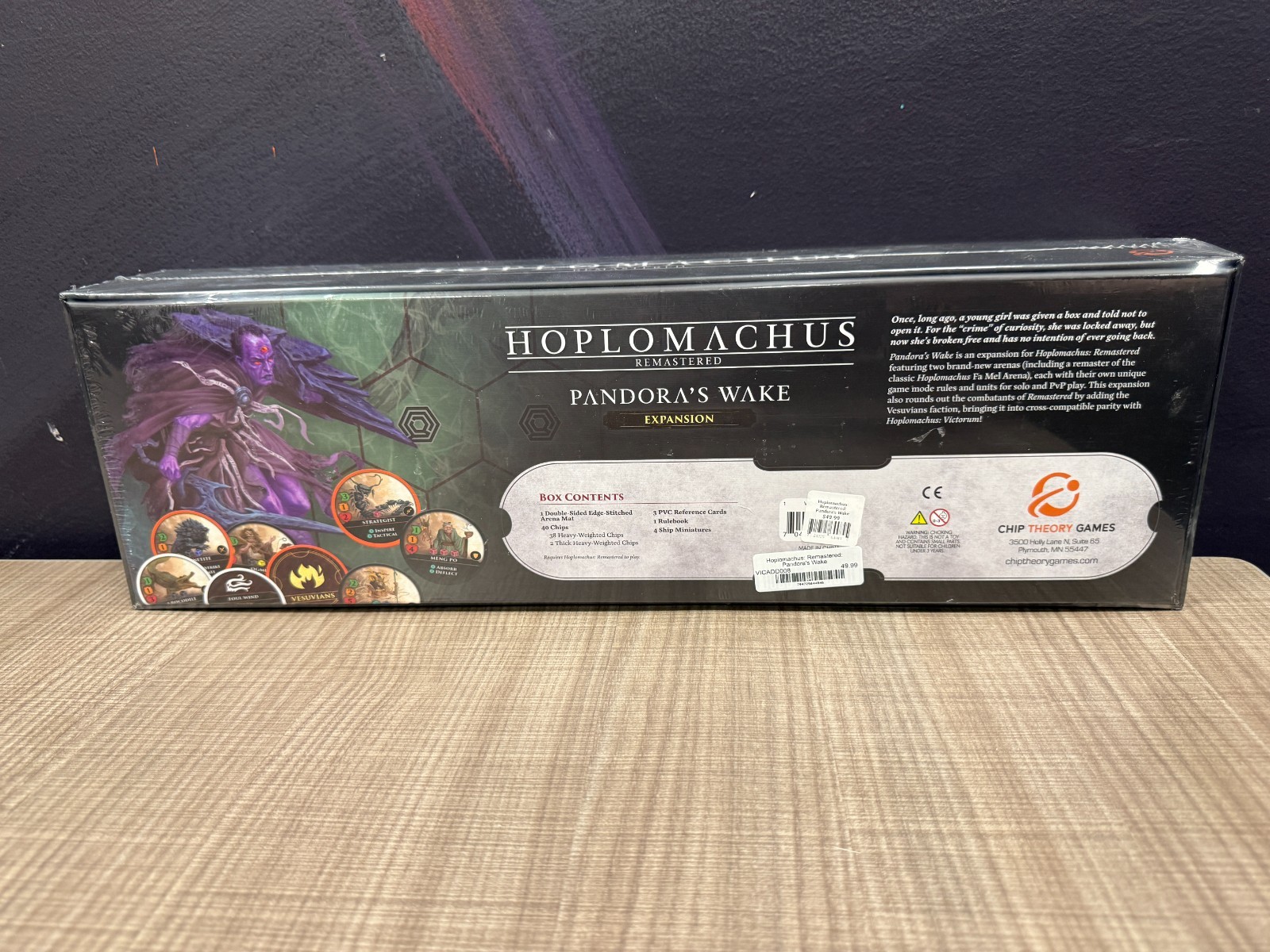 *BRAND NEW IN SHRINK WRAP* Hoplomachus Remastered: Pandora’s Wake expansion