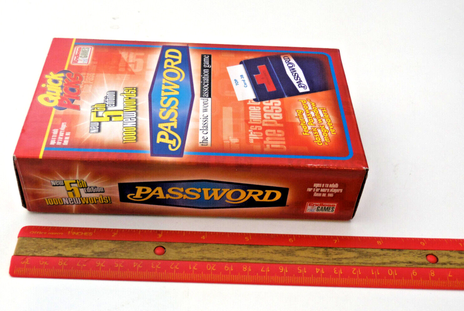 PASSWORD Endless Games 2008 Quick Picks 5th Edition — New in Box