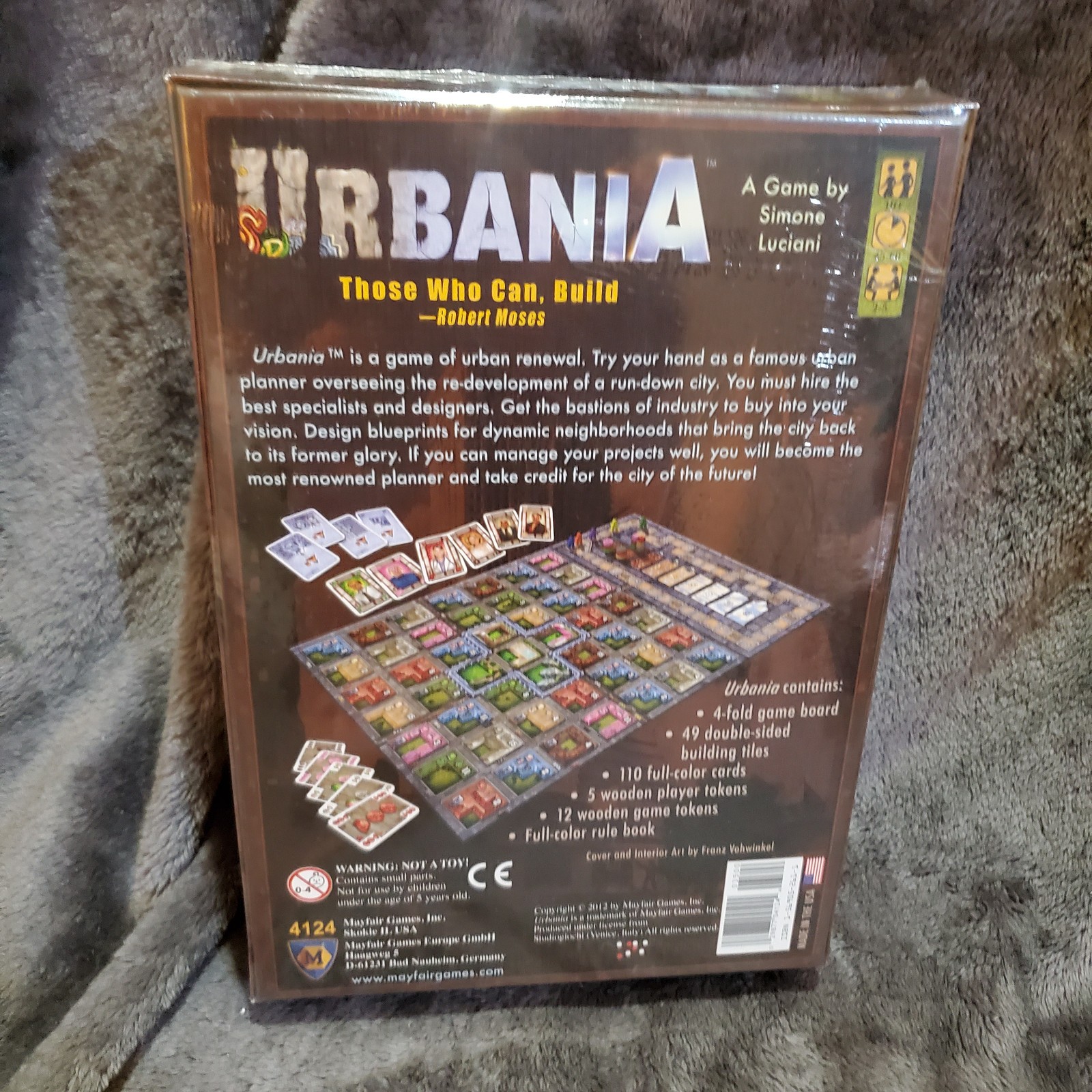 URBANIA Those Who Can, Build by Mayfair Games NEW and Sealed