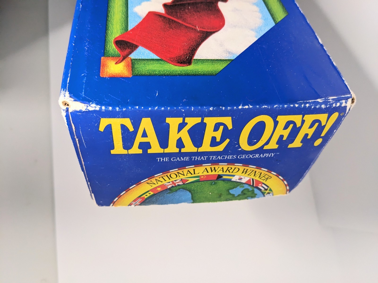 Take Off Kids Board Game Complete 1997 Educational Homeschool World Geography