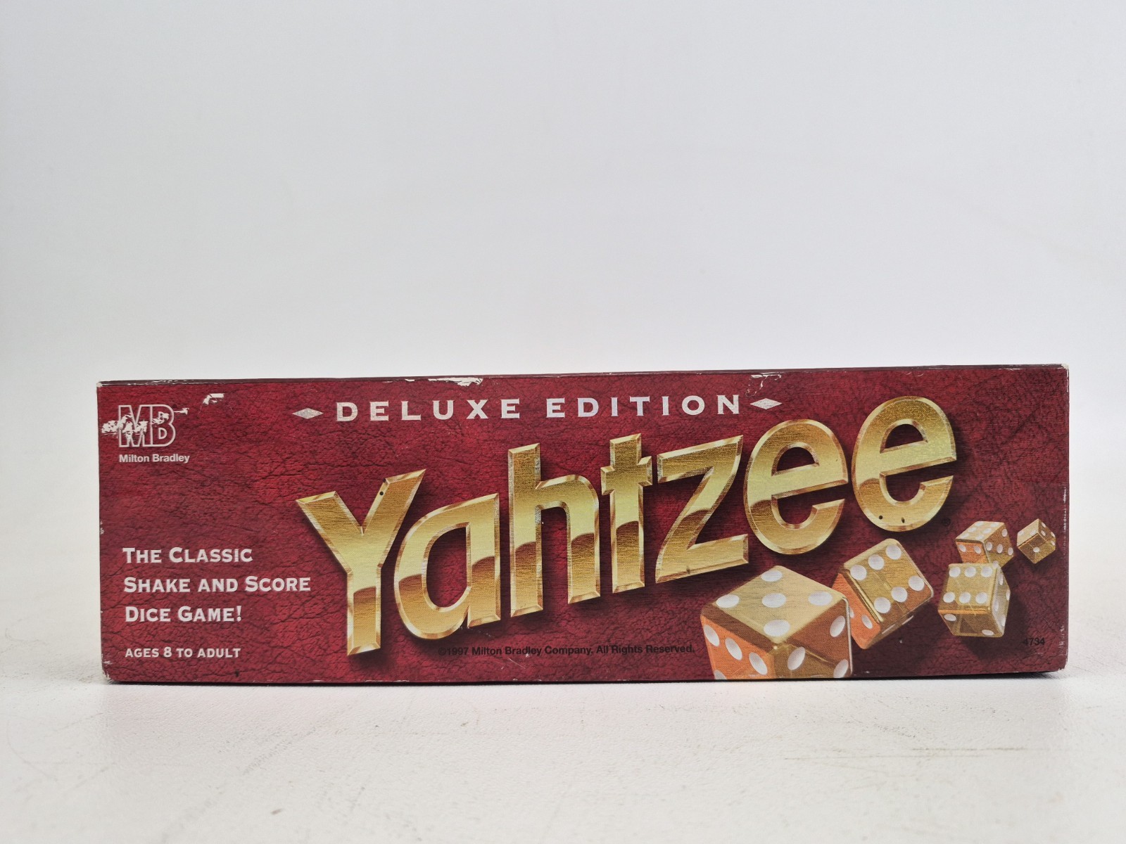Milton Bradley Deluxe Edition Yahtzee Dice Game 1997 Complete