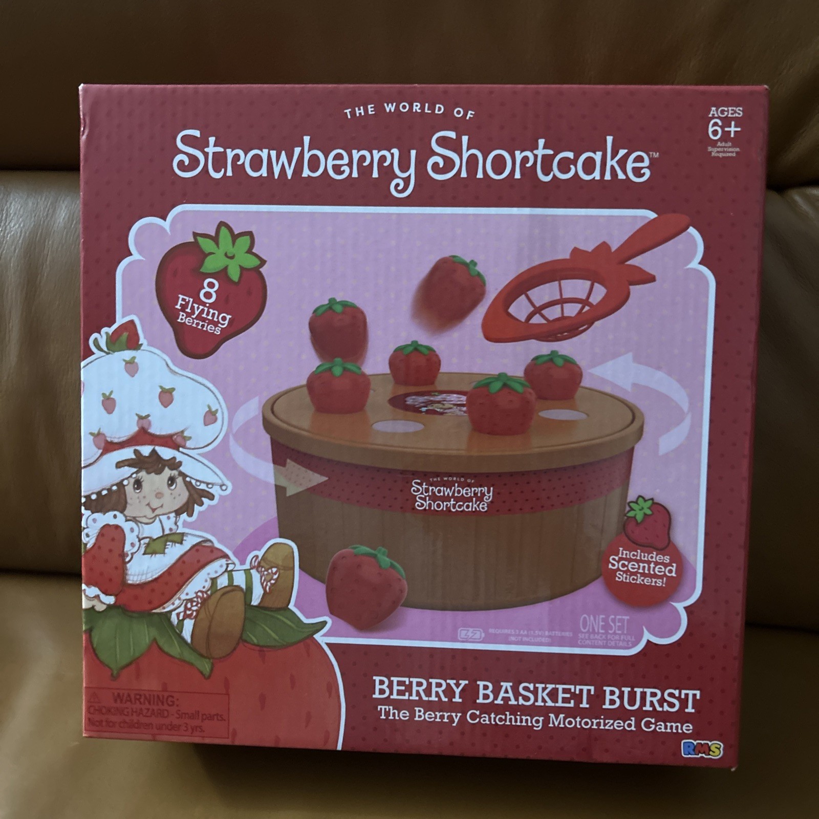 Strawberry Shortcake Berry Basket Burst Motorized Game ~ New Sealed
