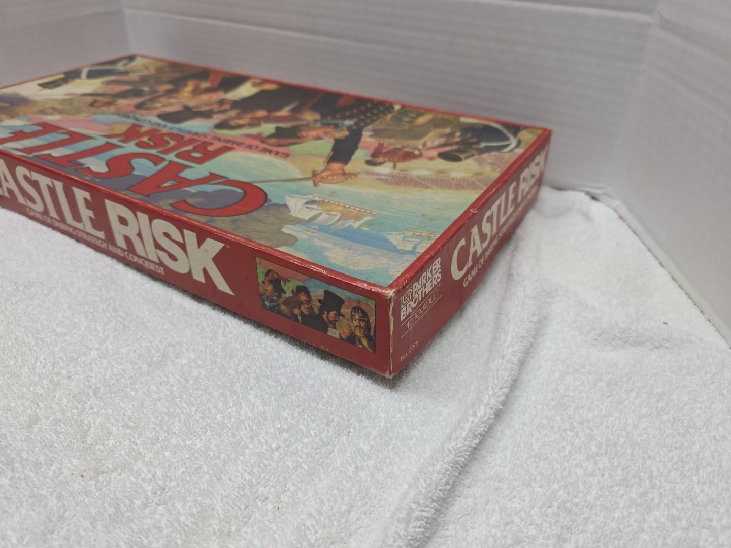 Vintage Castle Risk 1986 Game Parker Brothers Complete Strategy Conquest