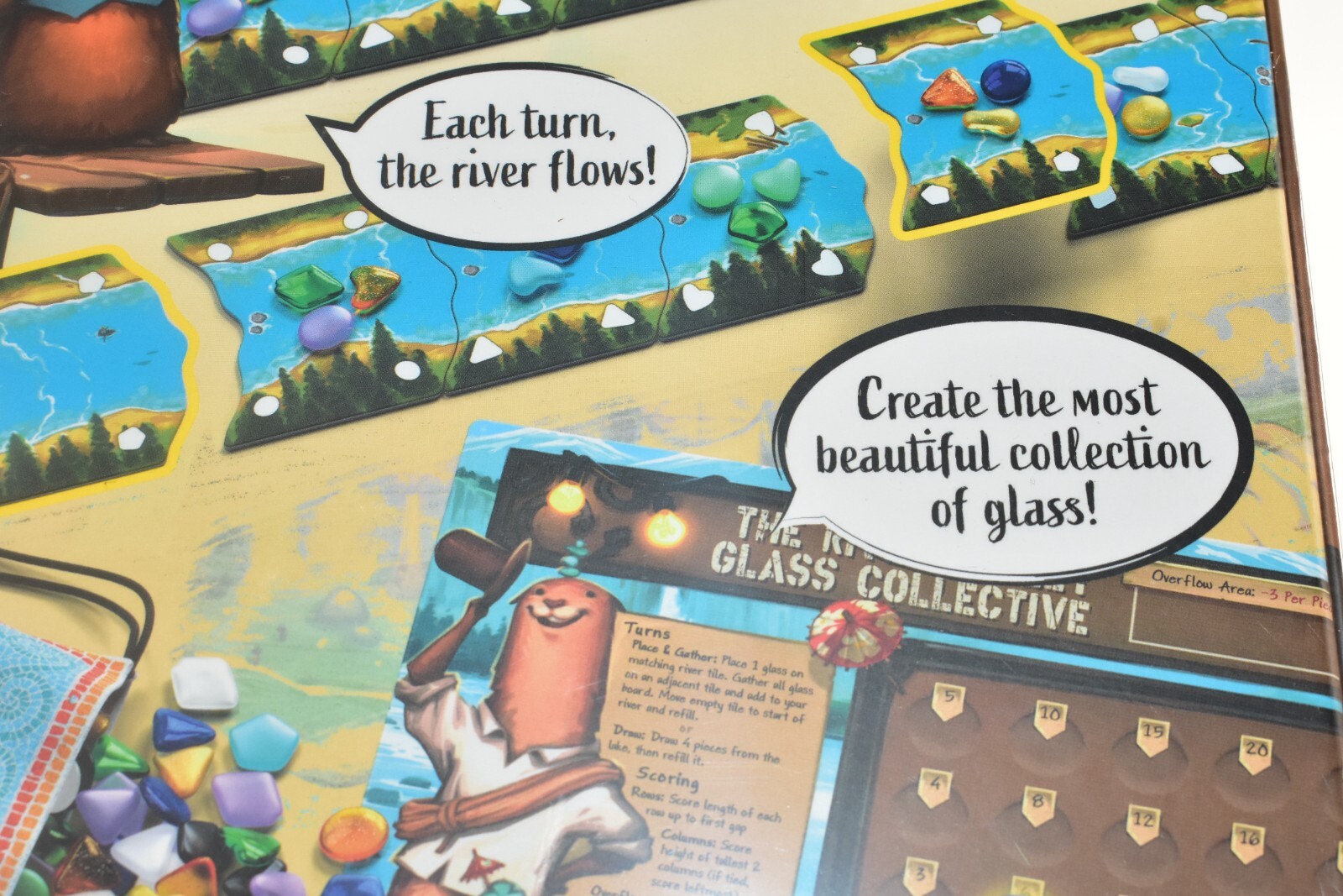 RIVER VALLEY GLASSWORKS FAMILY STRATEGY BOARD GAME AGES 8+ BY ALLPLAY
