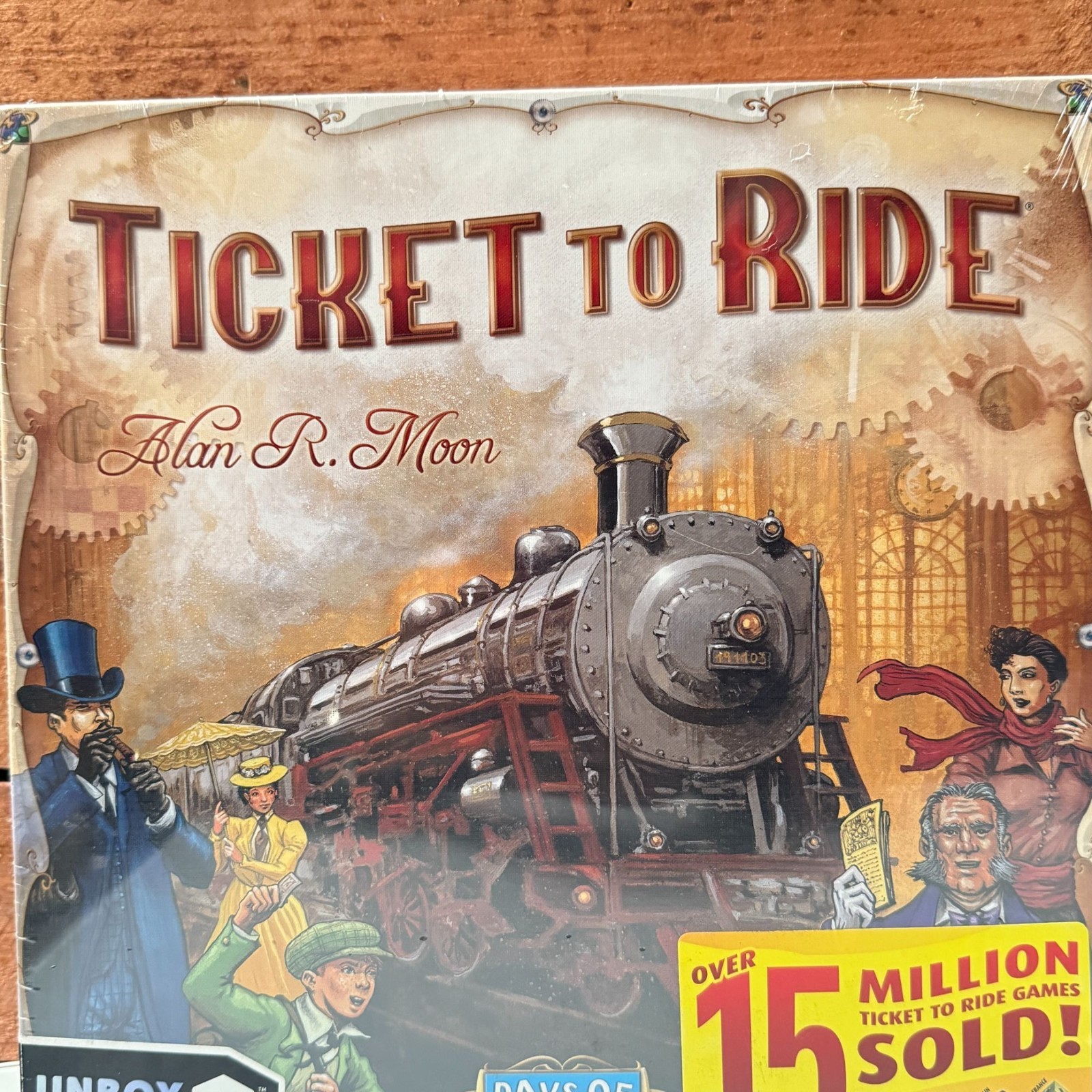 Ticket to Ride Board Game – A Cross-Country Train Adventure Strategy Game NEW
